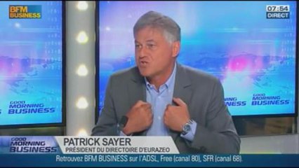 Investissement se conjugue avec développement d'entreprises : Patrick Sayer dans GMB - 28/08