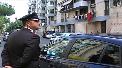 Napoli - Alto impatto, controlli antidroga alla Ciampa di Cavallo -2- (27.08.13)