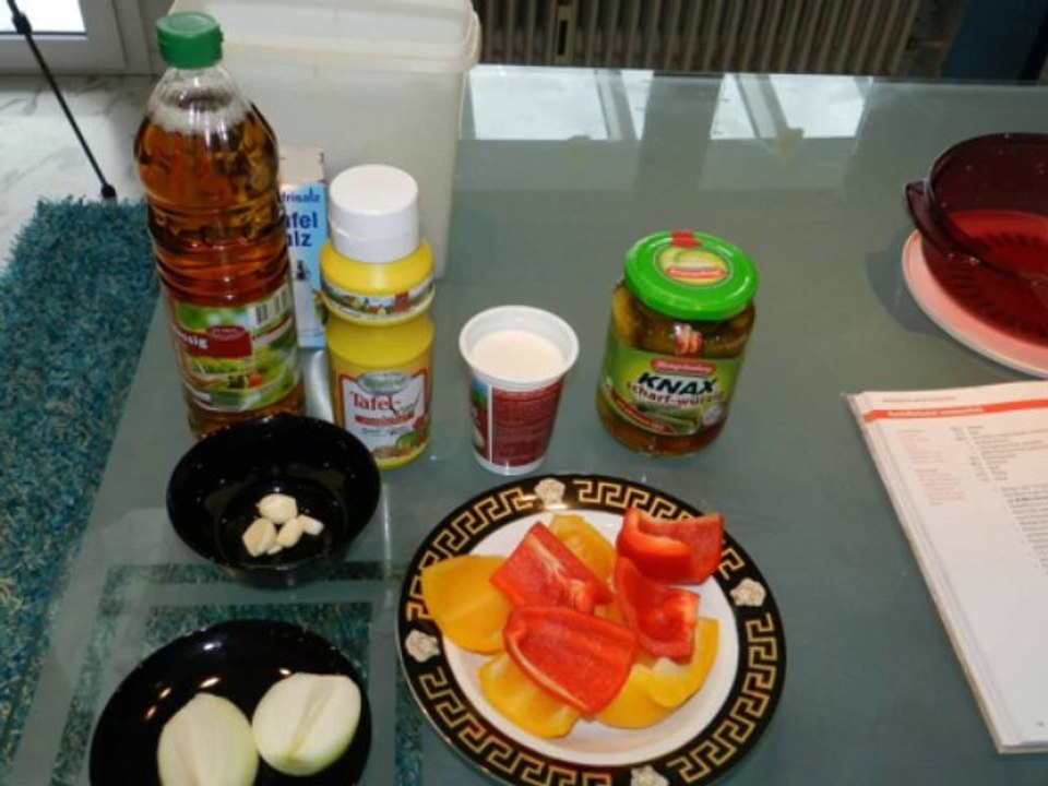 Thermomix TM 31 Mr Thermomen Matthias kocht sommerlichen Kartoffelsalat zum Fisch