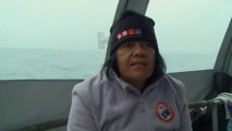 L'océanographe Diana Ruiz Pino nous explique l'intérêt de cette station longue en mer de Laptev © A.Deniaud/francetv nouvelles écritures/Thalassa/Tara Expéditions