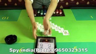 INVISIBLE PLAYING CARDS CHEATING DEVICE IN ANDHRA PRADESH INDIA,09650321315,www.spyindias.in