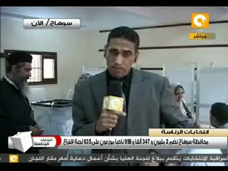 مرسي يخترق الصمت الانتخابى بسيارات الدعاية بقنا # May23