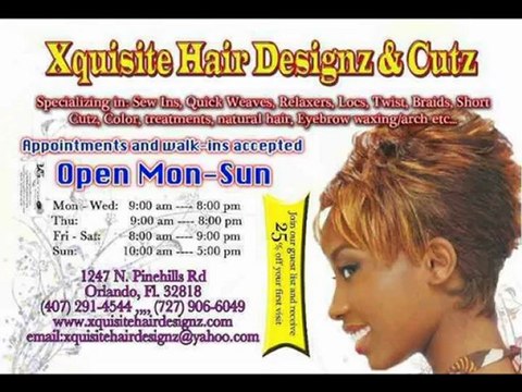 XQUISITE HAIR DESIGNZ & CUTZ