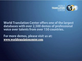 Maltese Translation Voice Over Examples