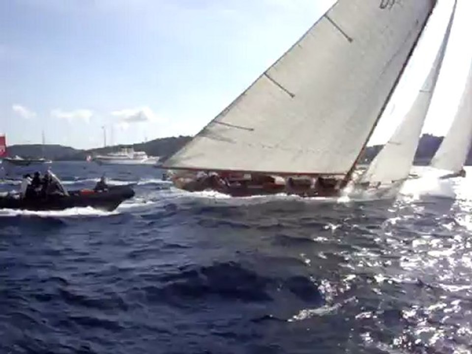 avec les voiles sur le Golfe de Saint-Tropez oct 2012