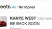 Kanye West Takes Break from Twitter, Deletes Tweets