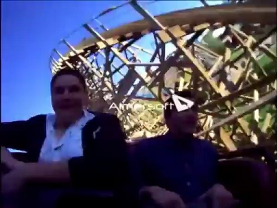 WODAN Timber Coaster (on ride)
