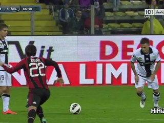 هدف بارما على الميلان - جالوبا