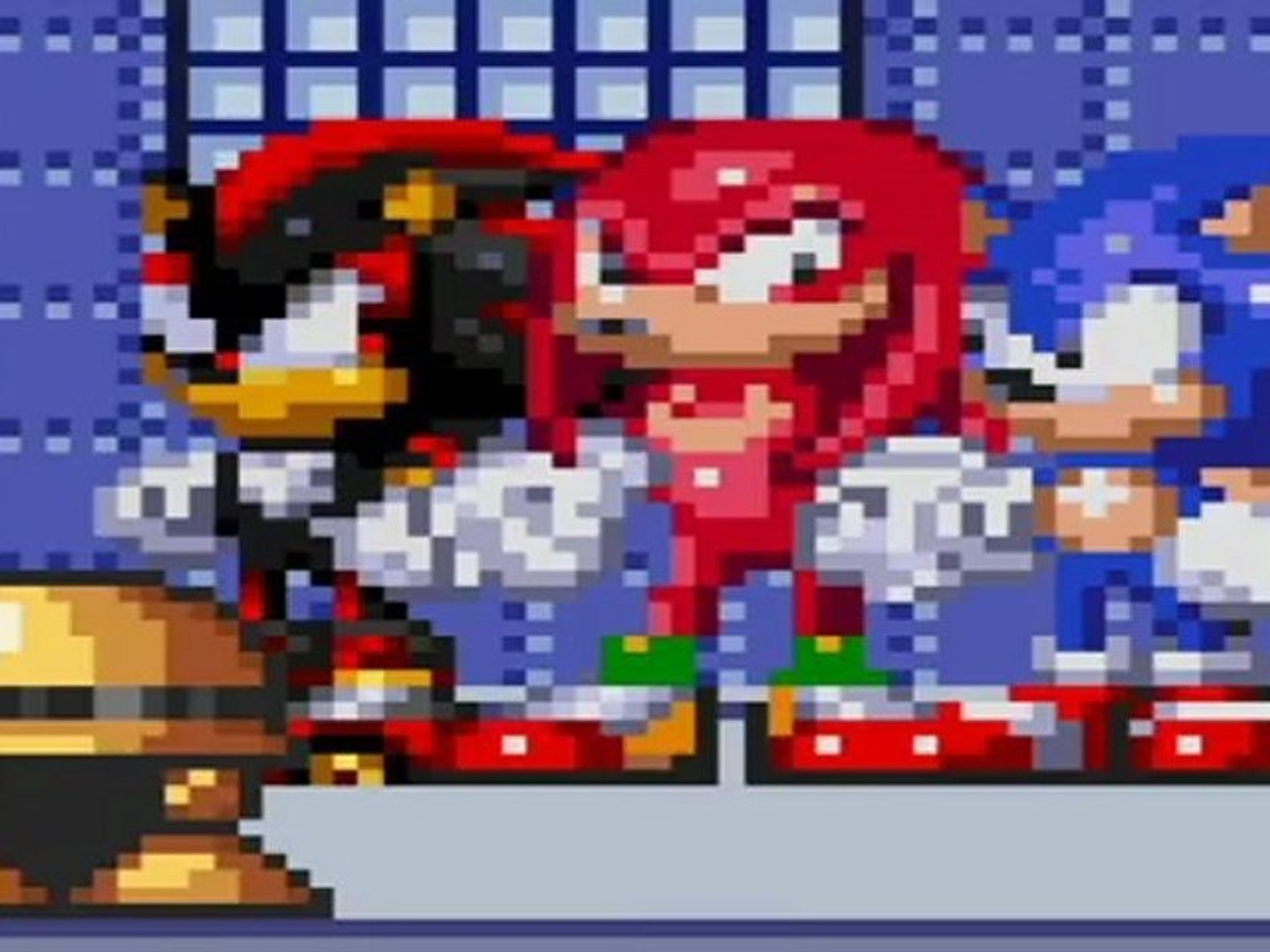 Sonic X Sonic Vs Knuckles