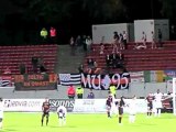 Insolite : les supporters de Lorient font la chenille dans les tribunes