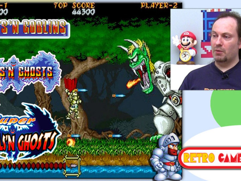 Ghosts'n Goblins - Ghouls'n Ghosts "Super" Retro Game Test