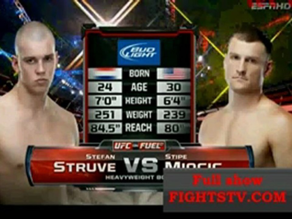 STEFAN STRUVE vs STIPE MIOCIC full fight
