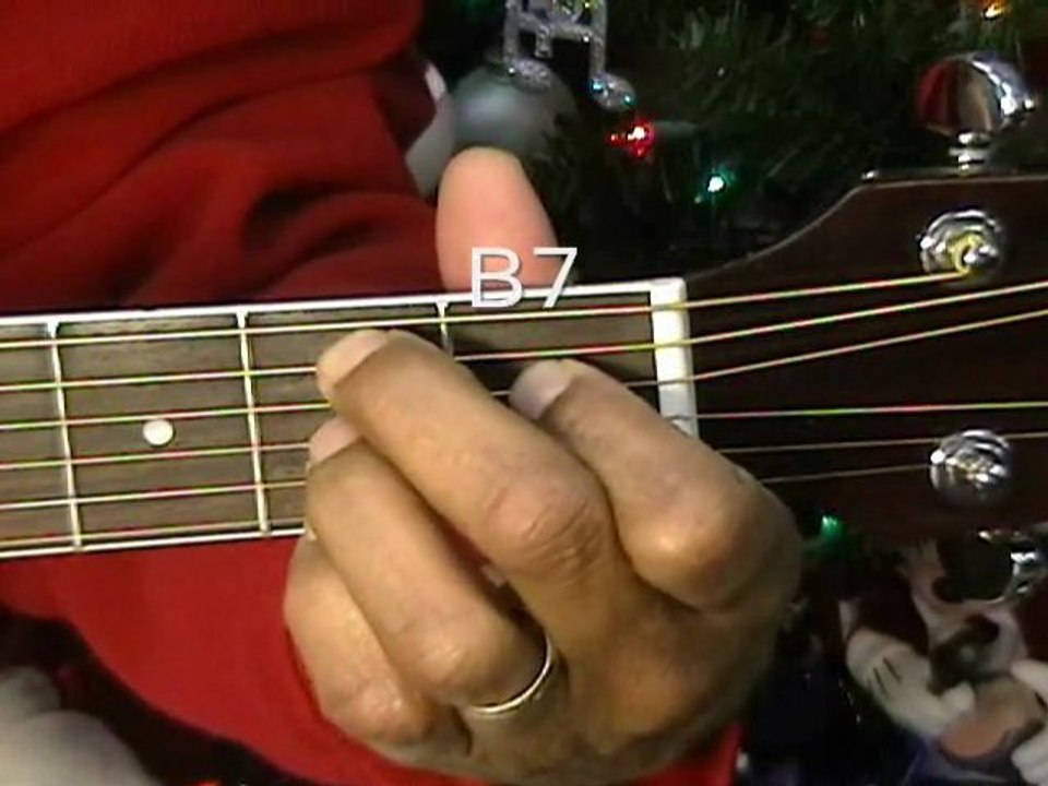 How To Play Blue Christmas Elvis Presley On Acoustic Guitar EEMusicLIVE