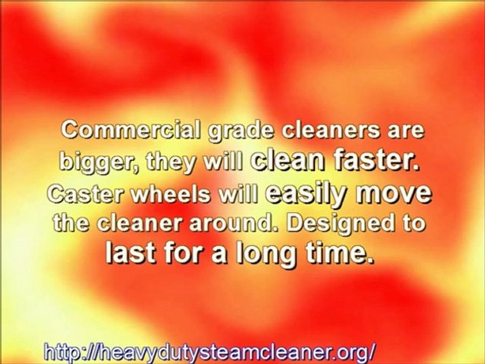 Commercial Floor Steamers For Rugs And Carpets