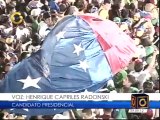 Así fue el cierre de campaña de Capriles este sábado en Falcón y Táchira