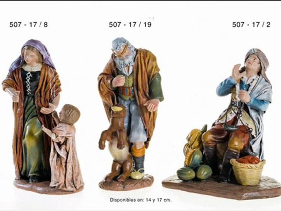 figuras Belen barro