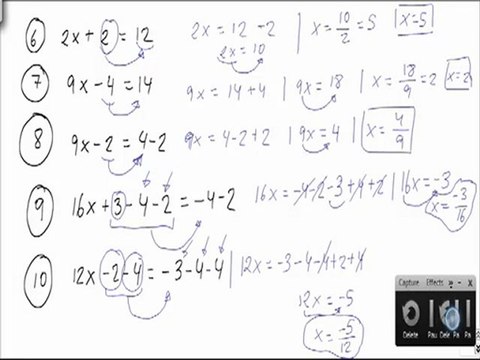 Problemas resueltos de ecuaciones de primer grado problema 2