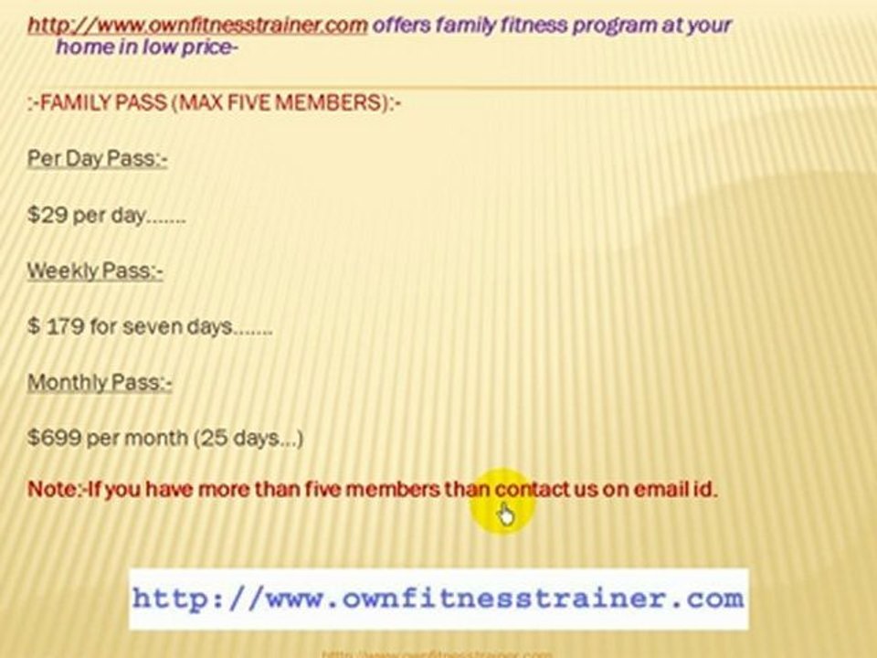 Best Home Workout Chart