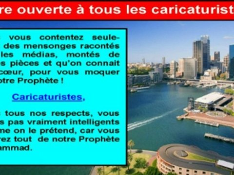 Lettre ouverte à tous les caricaturistes !