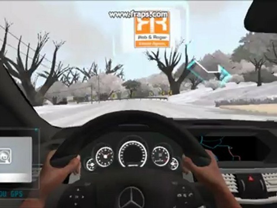 Test Drive Unlimited Winter Mod  drive mercedes E63 amg