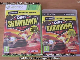 DiRT Showdown Hoonigan Edition - Unboxing PL/ENG