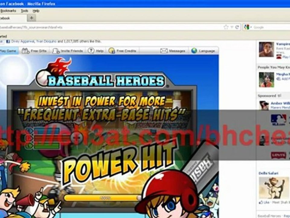 Baseball Heroes Hack Cheats 9999 Credits | FREE Download - October 2012 Update