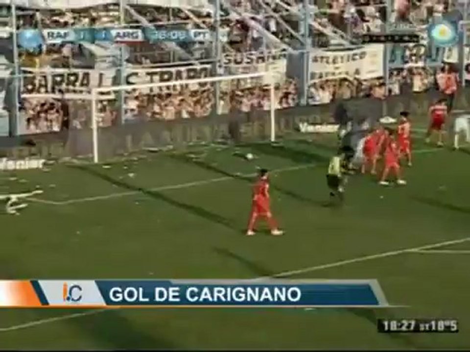 Atletico Rafaela 5 - 3 Argentinos Juniors [29.09.2012]