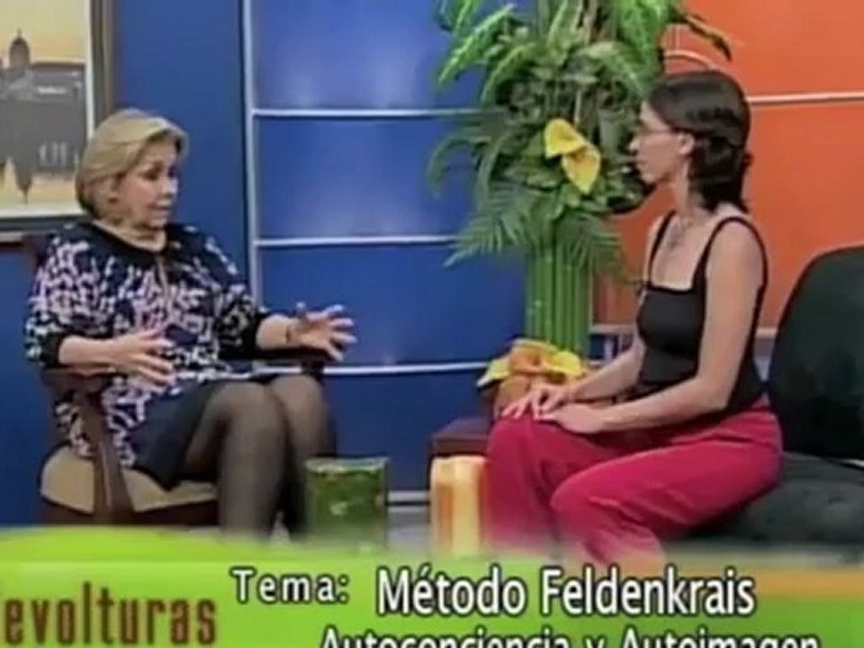 Lea Kaufman con Gloria Hurtado en Revolturas (1º parte)