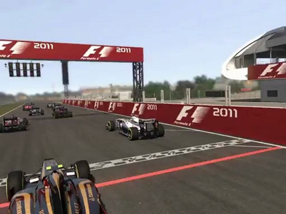 F1 2011 - GP du Japon - Départ