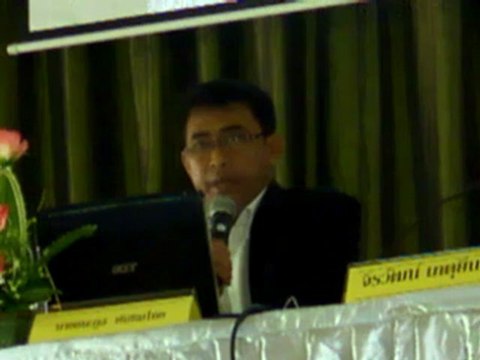 สัมมนาน้ำท่วม๕๕ที่จันทารานฐ๒๖กย๕๕6