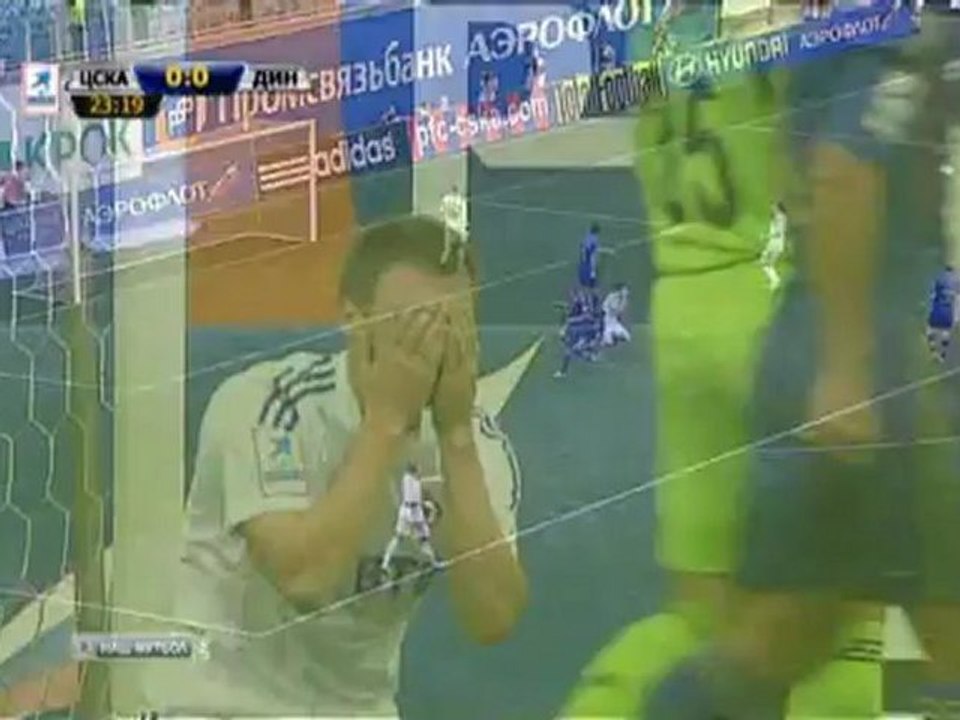 ЦСКА - Динамо (первый тайм)