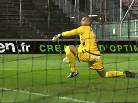 But Dario CVITANICH (32ème) - OGC Nice - SC Bastia (2-2) - saison 2012/2013