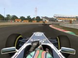 F1 2011 - GP de Japon - Kier vs Alguersuari (2) en onboard