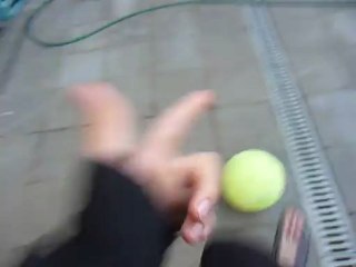 Maitre Batons est champion de lance-balle!!