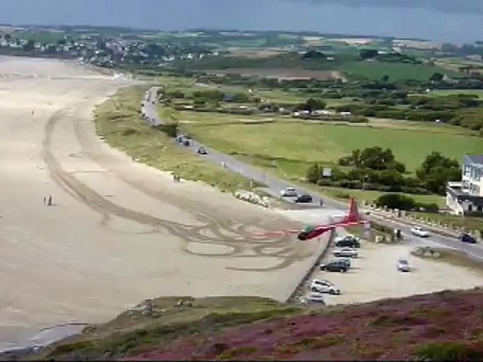 Vol de pente en Bretagne