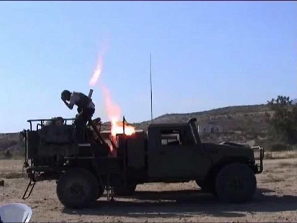 Prueba sis Israelita Cardom realizado por Ejercito español con susto final