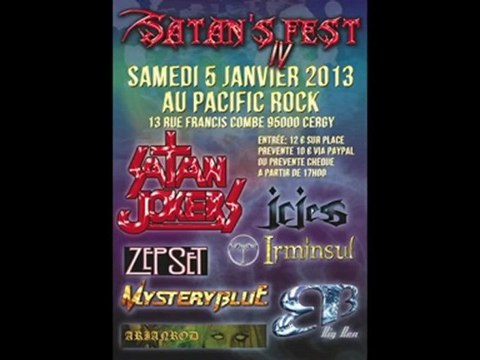 Satan Jokers - Teaser Psychiatric et Satan's Fest IV (5/1/2013)