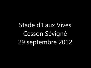 Les pleinair du CKCA au Stade d'eaux vives de Cesson Sévigné - le 29 septembre 2012
