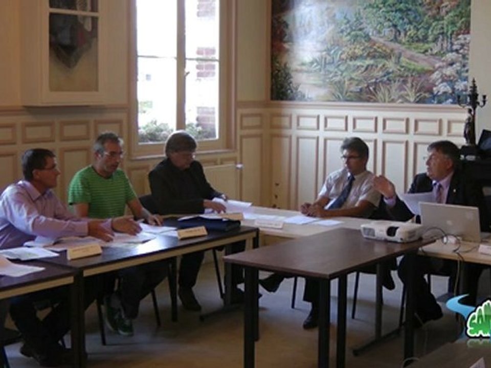 Saint-Pierre du Vauvray - conseil municipal-05-09-2012-ordre du jour, et approbation de la séance du 12 juillet