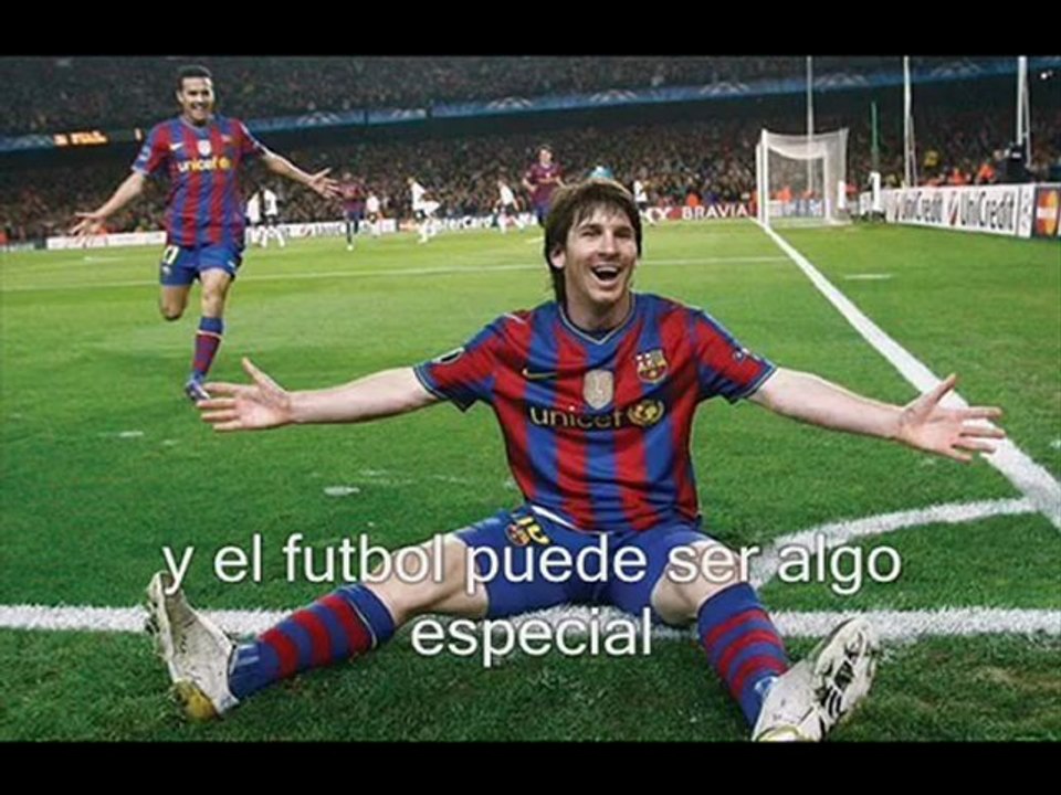 Cancion de Messi con letra