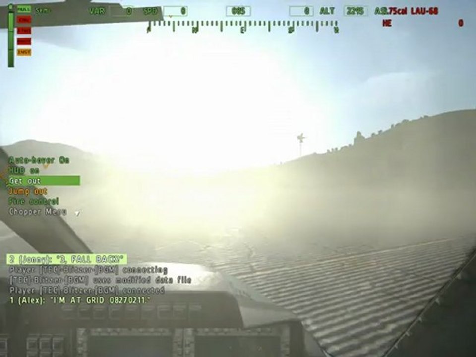 Landing with destroyed tail rotor at 100 kph