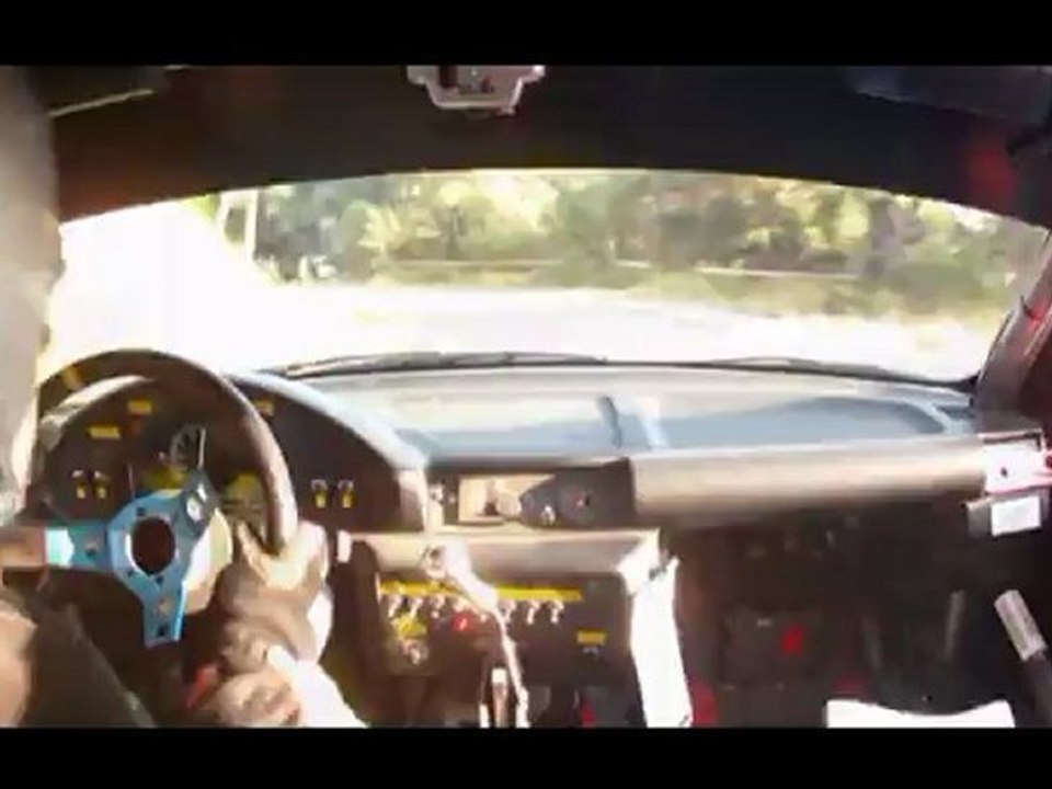 CAMERA EMBARQUEE COSTERASTE - FROMENTAL RALLYE CIGALOIS 2012 ES 5 FRESSAC