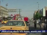 Dozens killed in wave of Iraq attacks kills at least 20