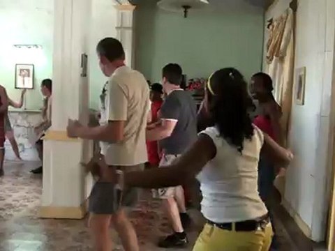 Rueda de SALSEROS pendant la Fiesta del Caribe juillet 2012