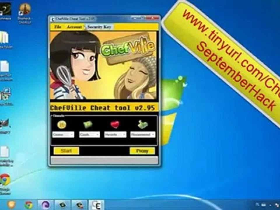 Chef Ville Cheat Hack Unlimited Cash \ FREE Download - October 2012 Update