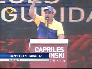 Tải video: Así fue el cierre de campaña de Capriles en Caracas (parte 2)