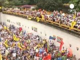Capriles llena Caracas con sus seguidores a una semana...