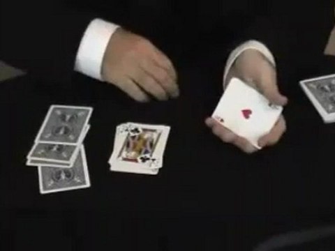 Minuette Aces by Paul Romhany (DVD) - Magic Trick