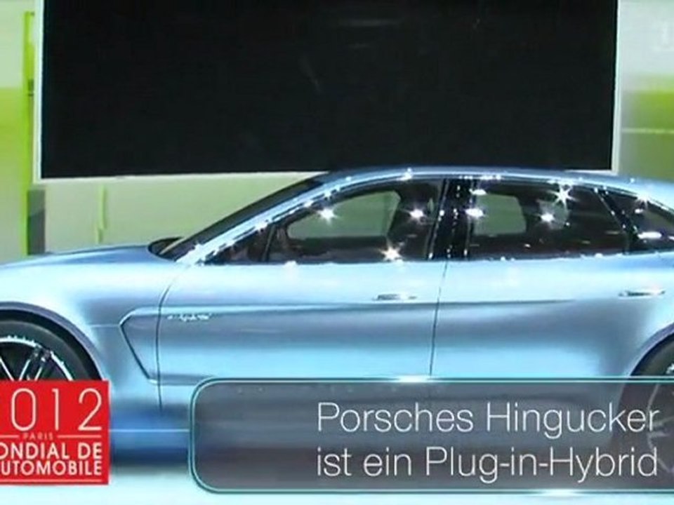 Paris 2012: Porsches Hingucker ist ein Plug-in-Hybrid