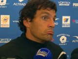 Interviews après Montpellier Hérault Rugby - Castres : 29/09/2012